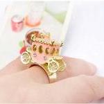 Pink Coach Ring